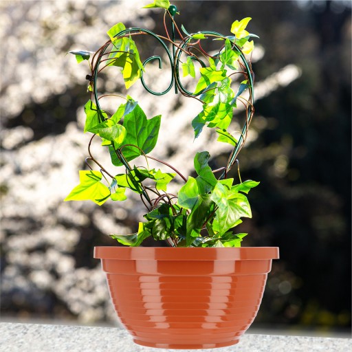 CINTORINOVÝ HROBOK PLASTOVÝ KVETINÁČ CINTORÍN 13cm