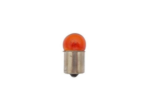 12V 10W BA15S ORANŽOVÁ ŽIAR