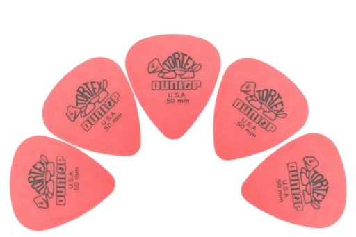 DUNLOP Tortex Standard sada 5 kociek ,50