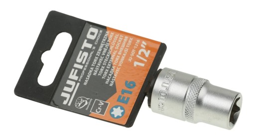 Externá Torx zásuvka E16, 1/2