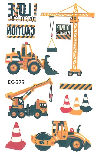 Umývateľné tetovanie pre deti CARS EC373