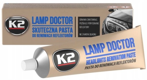 K2 LEKÁRSKA PASTA NA RENOVÁCIU SVETLOMETOV LAMP