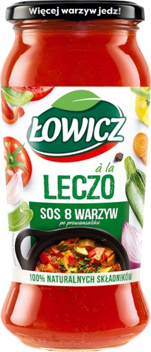 Łowicz omáčka 8 Provensálska zelenina v tégliku 500g