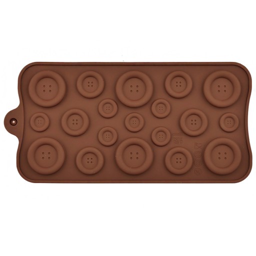 SILIKÓNOVÁ FORMA NA ČOKOLÁDY, GOMBÍKOVÉ OZDOBENIE