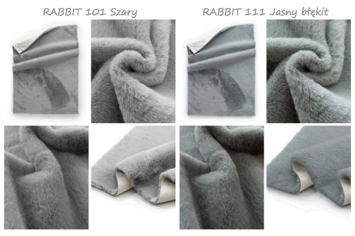 Kožušinový koberec RABBIT 40x60, multifunkčný do kúpeľne, obývačky