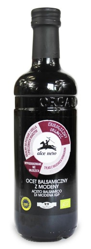 BALZAMIKOVÝ OCOT Z MODENA FILTROVANÝ BIO 500 ml - ALCE NERO
