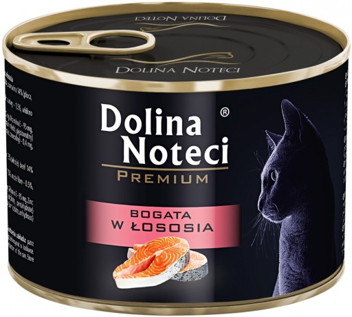 DOLINA NOTECI mokré bezobilné krmivo pre mačky FILMON FILLET, konzerva, 185g
