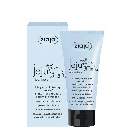 ZIAJA JEJU WHITE HYDRATAČNÁ FACE MUSSE SPF10