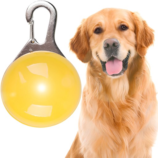 SVIETIACA LED LAMPA DO GOLÍKU PRE PSA A MAČKU PRÍVESNÍK GOLÍK PRE PSA MAČKU