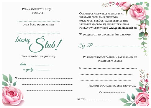 SVADOBNÉ POZVÁNKY Geometric Sage