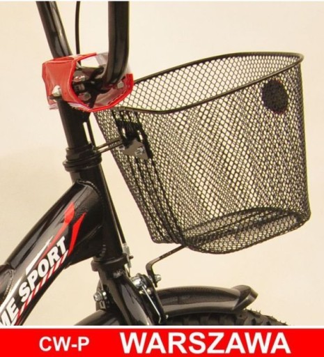 Detský oceľový kôš na bicykel pre 16-24