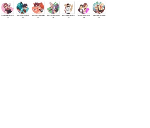 Dandadan manga anime pin na výber