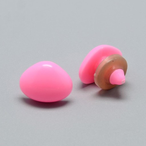 Nos na hračky plastový 11x14mm Špendlík 6mm 50ks