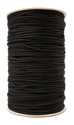 ČIERNE POLYPROPYLÉNOVÉ PLÁNO, PLÁNOVANÉ, 5mm, 30M