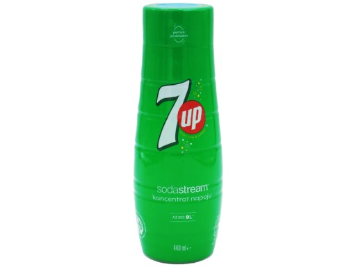 SODASTREAM SIRUP KONCENTRÁT 7 UP PRE SODASTREAM SATURATOR NÁPOJ 9L so 440ml