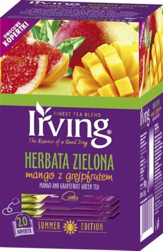 IRVING Green Mango Grapefruit 20 tb