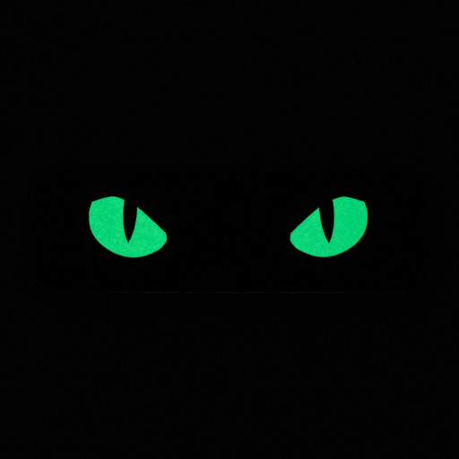 NÁŠPISKA CAT EYES CAT EYES TYP 2 LASEROM REZANÝ VELCRO SVIETEĽNÝ M-TAC MULTICAM