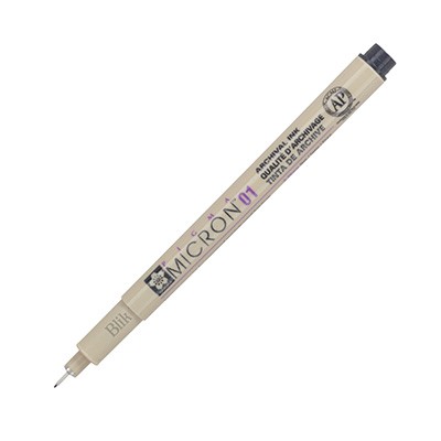 Kresliace pero Pigma Micron Sakura – čierne