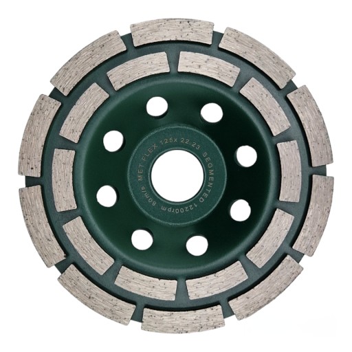 DIAMANTOVÝ DISK 125 mm x 22,2 mm SEGMENT hrnca