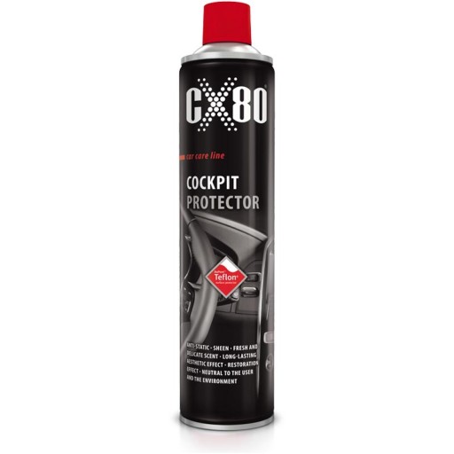 CX80 COCKPIT PROTECTOR TEFLON Čistiaca kvapalina na údržbu kokpitu 600ml