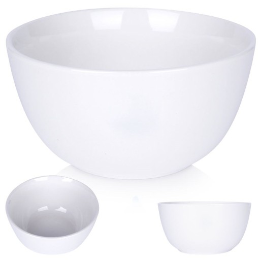 Miska BOWL, porcelánová šalátová misa na polievku, 950 ml