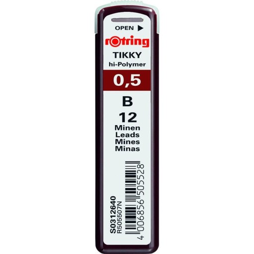 Rotring Tikky B grafity 0,5 mm