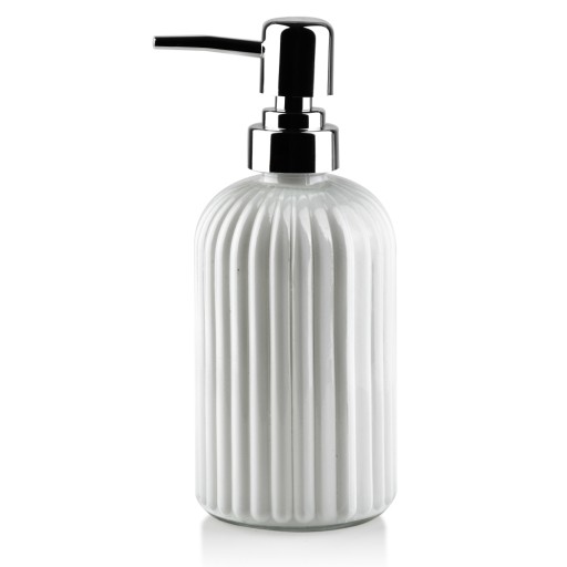 Dávkovač tekutého mydla, sklenený, 400 ml