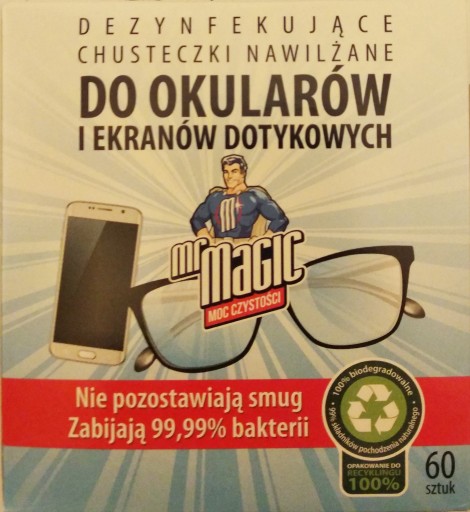Utierky na okuliare a dotykové obrazovky, 60 kusov