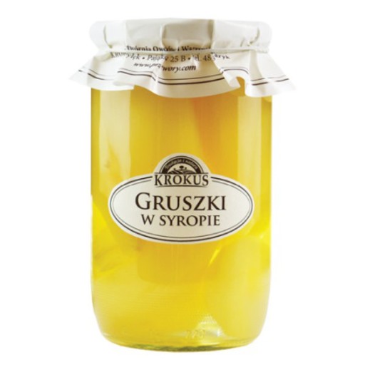 Hrušky v sirupe 720g (360g)