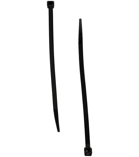 Sťahovacie pásky 3,6x150mm Čierna 100 ks