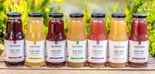 Živý jablkovo-ríbezľový ocot 200 ml Z RODINNÉHO SADU - Sad Solniki