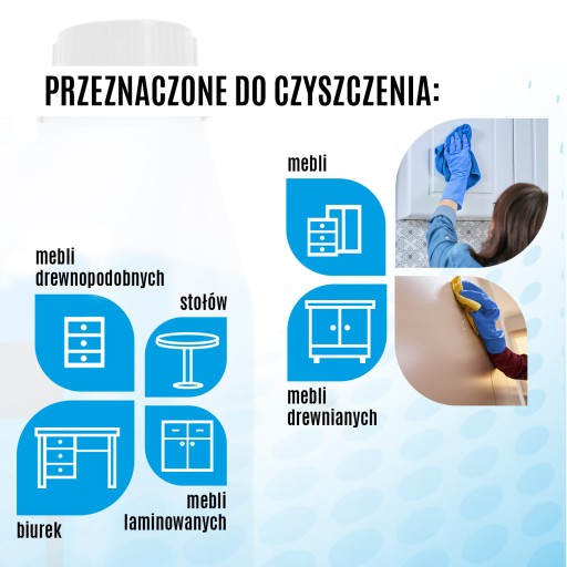 Clinex DELOS MAT Čistiaci prostriedok na nábytok, matný 1 l