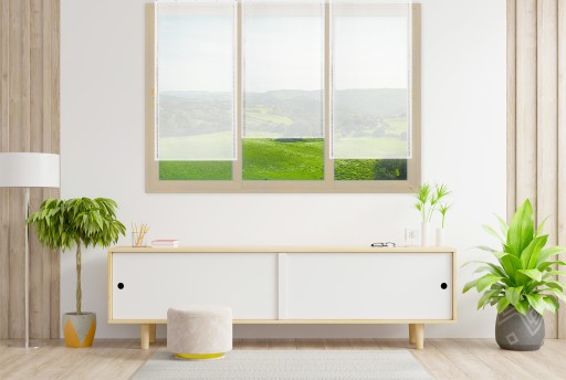 Voálový závesový panel okenný paraván štras 50x100 cm