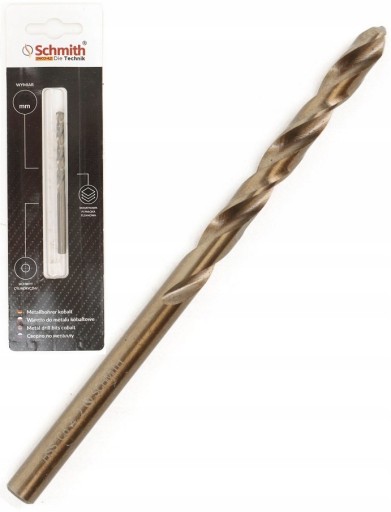 KOBALTOVÝ KOVOVÝ VRTÁK 4,1mm HSS-Co PRE LIATINU SILNÝ SCHMITH