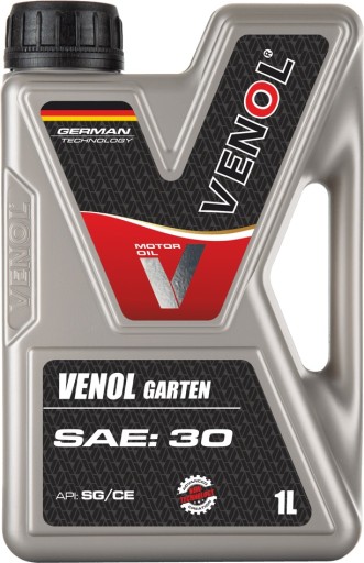 VENOL GARDEN SAE-30 1L OLEJ NA KOSAČKY, KRÚŽAČE, STRÍNAČE, FRÉZKY