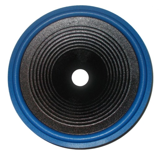 Membrána reproduktora z penového papiera MODRÁ 12 palcov 30 cm