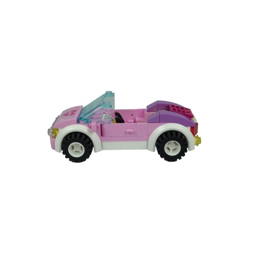Klocky bloky, auto, kabriolet kabrio, 80 ks