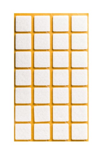 PLSTEŇ POD NÁBYTOK PODLOŽKY ČIERNA PLSTEŇ 20x20