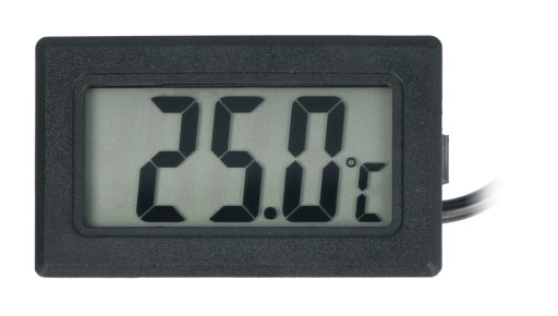 Mini teplomer s LCD sondou AUTO AKVÁRIOVÝ SKLENÍK