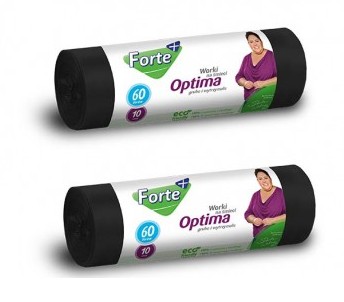Forte+ Optima vrecia na odpadky 60l 2x10 kusov