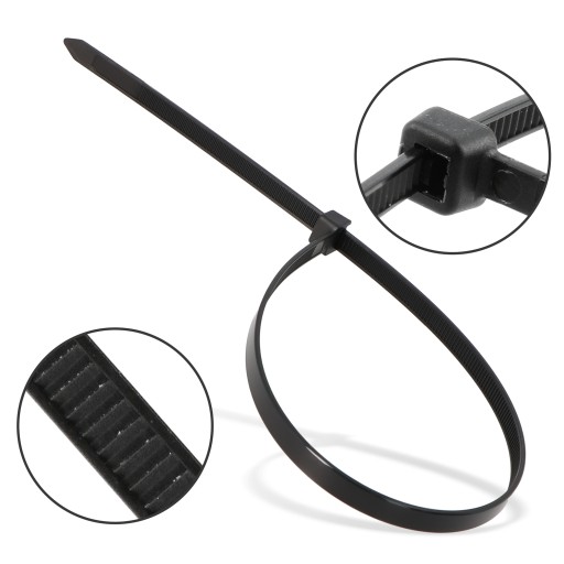 Sťahovacia páska Sťahovacia páska Zipsy 8,8 x 600 mm Silná UV páska na káble
