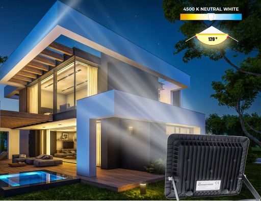 LED reflektor halogénová pracovná lampa 10W biela