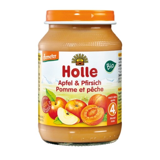 Holle jablko broskyňa 190 gramov