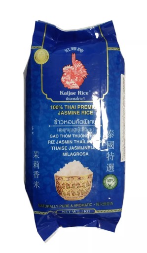 Thajská jazmínová ryža 1kg Kaijae ryža
