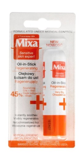 Regeneračný olejový balzam Mixa Oil-in-Stick