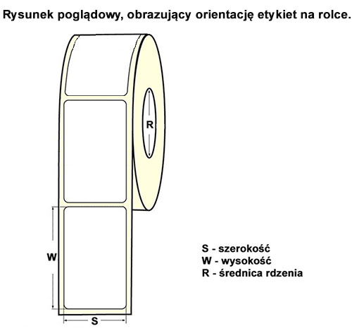 Termoetikety biele 100x150 - 300 kusov r 25
