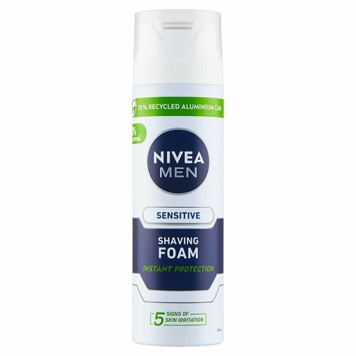 Nivea mens sensitive pena na holenie 200 ml