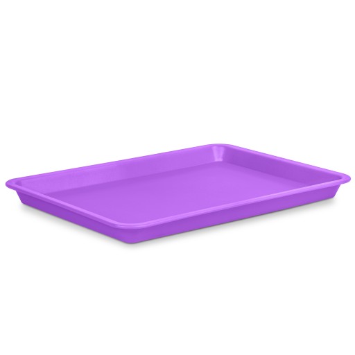 KUCHYŇSKÝ PODNOS PODKOR 30X20CM FIALOVÝ REGÁL NA POTRAVINY