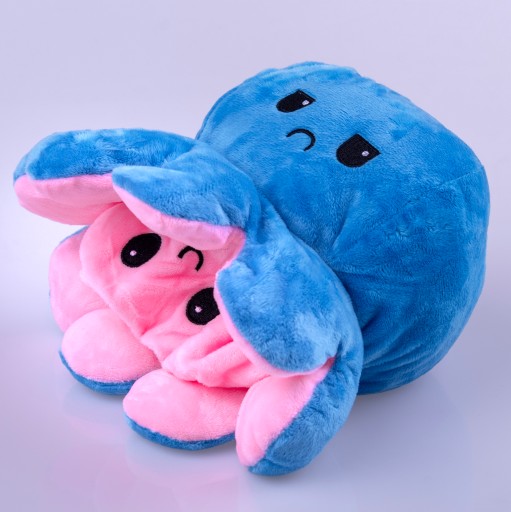 OBOJSTRANNÝ Plyšový maskot Octopussy, veľký, 28 cm