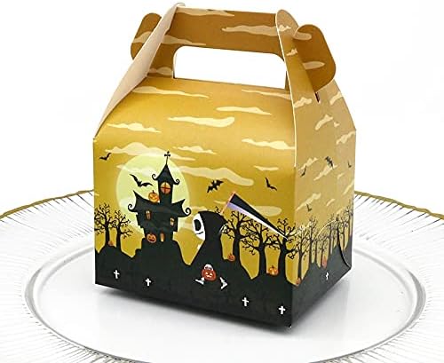 20 krabičiek na uloženie halloweenskych vrecúšok